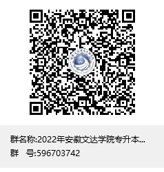 安徽文达信息工程学院2022年普通专升本校外生源调剂